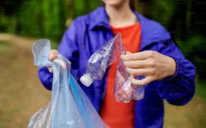 Plastic bags, plastic bottles and plastic packaging are bad for the environment.